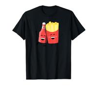 Journée de l'amitié Best Friends - Joli Ketchup et Frites Graphique T-Shirt Graphique avec Valeur