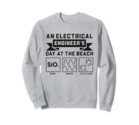 Journée de l'ingénieur électrique à la Plage drôle Sweatshirt
