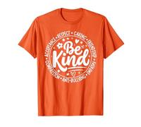 Journée de l'unité contre le harcèlement, soyez gentil et gentil, Orange Teachers & Kids T-Shirt