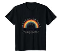 Journée de l'unité : Nous appartenons Tous, Arc-en-Ciel, diversité et Inclusion T-Shirt, Enfant, Noir, 2 Ans