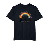 Journée de l'unité : Nous appartenons Tous, Arc-en-Ciel, diversité et Inclusion T-Shirt, Homme Grandes Tailles, Noir, 2X Tall