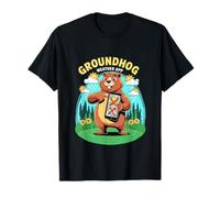 Journée de prévision Amusante de l'application météo Groundhog T-Shirt