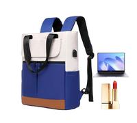 Journée décontractée, école | Sac à livres d'étudiant avec port de charge | USB | Sac d'ordinateur universitaire décontracté pour les promenades d'affaires le w nd