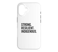 Journée des Amérindiens des peuples autochtones Solides et résilients Coque pour iPhone 16