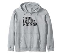 Journée des Amérindiens des peuples autochtones Solides et résilients Sweat à Capuche