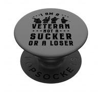 Journée des Anciens Combattants Ancien Combattant Pas Un PopSockets PopGrip Adhésif