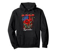 Journée des Anciens Combattants, Coquelicot Rouge, Champ de Flandre, souvenez-Vous Sweat à Capuche