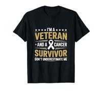 Journée des anciens combattants et survivants du cancer T-Shirt