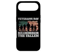 Journée des Anciens Combattants « Never Forget The Fallen USA Flag Soldiers » Coque pour iPhone Air