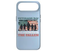 Journée des Anciens Combattants « Never Forget The Fallen USA Flag Soldiers » Coque pour iPhone Air