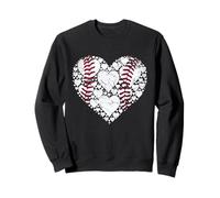 Journée des Fans de Baseball Heart Love Game Sweatshirt