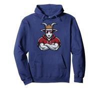 Journée du Champion Vintage King Goat Fantasy Football Commish Sweat à Capuche