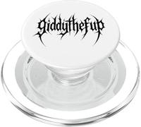 Journée du Derby des courses de chevaux de Giddythefup Giddy Up Funny Derby PopSockets PopGrip pour MagSafe