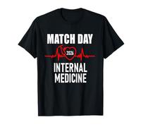 Journée du Match 2026 Résidence de médecin en médecine Interne T-Shirt