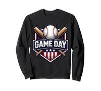 Journée du Match de Baseball : Fan, Joueur, entraîneur, spectateur américain Sweatshirt