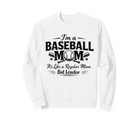 Journée du Match de Baseball Mom Loud Proud Sweatshirt