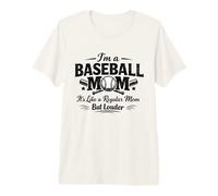 Journée du Match de Baseball Mom Loud Proud T-Shirt Haut de Gamme