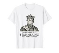 Journée Internationale de Sensibilisation au bégaiement T-Shirt Graphique avec Valeur