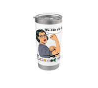 Journée internationale des femmes et des filles scientifiques sur le thème des mamans scientifiques Gobelet isotherme en acier inoxydable double paroi