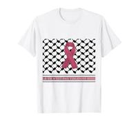 Journée Internationale du Cancer Octobre Rose Palestine Soutien Gratuit T-Shirt