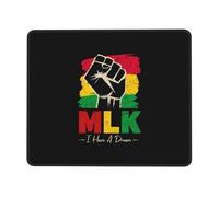 Journée MLK J'Ai Un Rêve Mouse Pad Base en Caoutchouc Tapis Souris Portable Tapis De Souris pour Pc Ordinateur Travail 25X30Cm