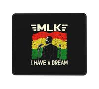 Journée MLK J'Ai Un Rêve Mouse Pad Bords Cousus Tapis Souris Antidérapante Tapis De Souris pour Jeux Études Gamer 25X30Cm