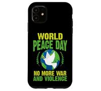 Journée Mondiale de la Paix Plus de Guerre et de Violence Paix Coque pour iPhone 11