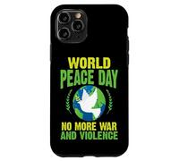 Journée Mondiale de la Paix Plus de Guerre et de Violence Paix Coque pour iPhone 11 Pro
