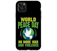 Journée Mondiale de la Paix Plus de Guerre et de Violence Paix Coque pour iPhone 11 Pro Max