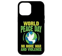 Journée Mondiale de la Paix Plus de Guerre et de Violence Paix Coque pour iPhone 12 Pro Max