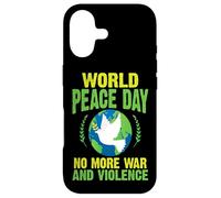 Journée Mondiale de la Paix Plus de Guerre et de Violence Paix Coque pour iPhone 17