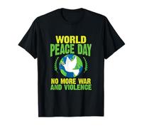 Journée Mondiale de la Paix Plus de Guerre et de Violence Paix T-Shirt