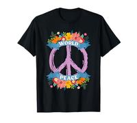 Journée Mondiale de la Paix Signe Floral Journée Internationale de la Paix T-Shirt