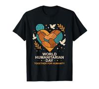 Journée Mondiale de l'aide humanitaire, Design Cool pour l'humanité Hommes et Femmes T-Shirt