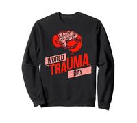 Journée Mondiale du traumatisme Sensibilisation Sweatshirt