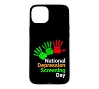 Journée Nationale de dépression - Sensibilisation à la santé mentale Coque pour iPhone 15 Plus