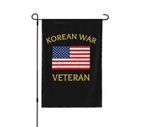 Journée Nationale De L'Armistice Des Vétérans De La Guerre De Corée (Américains) Drapeaux De Jardin Décoratif Drapeau De Jardin Suspendre Drapeau De Cour Pour Dortoirs Plage Extérieure 30X45cm