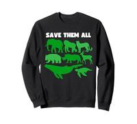 Journée nationale des espèces menacées d'extinction Sweatshirt