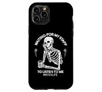 Journée Nationale du Patron en détresse en Attente de Mon employeur Coque pour iPhone 11 Pro