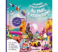 Journée sensationnelle au parc d'attractions - Hervé Eparvier - Tourbillon - cartonné - Document jeunesse dès 6 ans
