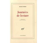 Journées de lecture, tome 1