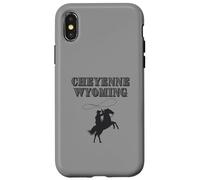 Journées du rodéo des Cowboys de Cheyenne, dans Le Wyoming Coque pour iPhone X/XS