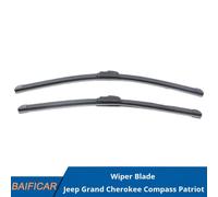Journey 24 Inch 19 Une Paire De Lames D'essuie-Glace Avant, Pour Jeep Grand Cherokee Compass Patriot Wrangler Dodge Caliber Journey Nipseyteko