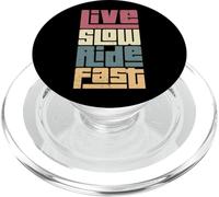 Journey Attitude Live Slow Adventurer Ride Fast Amateur PopSockets PopGrip pour MagSafe