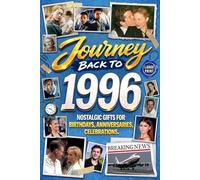 Journey Back To 1996: Nostalgic Gifts For Birthdays, Anniversaries, Celebrations: Back In Time Keepsake 1996 History Book for Mom, Dad, Grandparents, Friends, and More