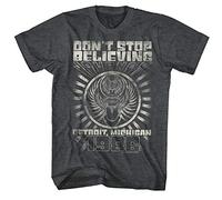 Journey Detroit Don't Stop Believing Men's T-Shirt Rock Band Concert Tour Merch