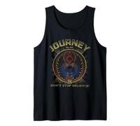 Journey Gold Don't Stop Believin' Scarab Logo Vintage Band Débardeur