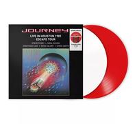 Journey Escape Live in Houston Vinyl, White/Red LP