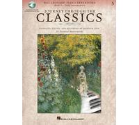 Journey Through The Classics: Book 3 Early Intermediate Hal Leonard Piano Repertoire Book With Audio Access Included