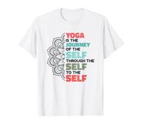 Journey Through The Self Kundalini Ashtanga Professeur de Yoga T-Shirt Graphique avec Valeur